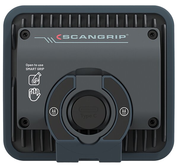 Scangrip Nova Mini: Kompakte wiederaufladbare LED-Arbeitsleuchte 1000 Lumen 4-in-1 Smart-Grip