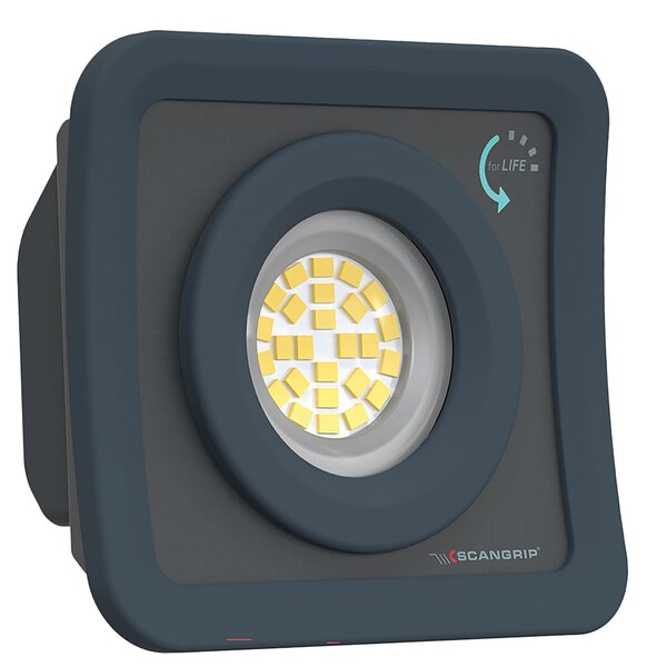 Scangrip Nova Mini: Kompakte wiederaufladbare LED-Arbeitsleuchte 1000 Lumen 4-in-1 Smart-Grip