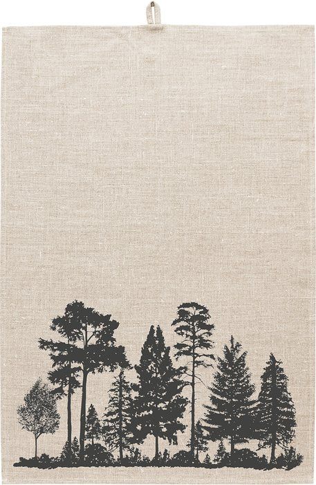 Frohstoff Hochwertiges Leinen Geschirrtuch mit Handgefertigtem Tiermotiv – Natur Pur!