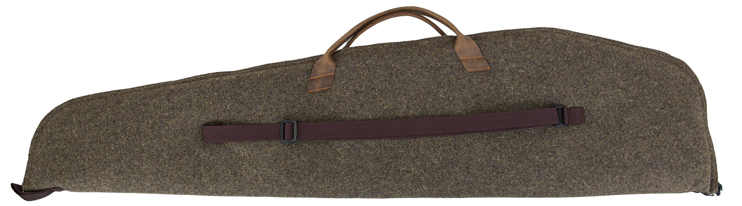 Nordforest Hunting Premium Wollfilz Gewehrfutteral für Büchsen und Flinten mit Optik