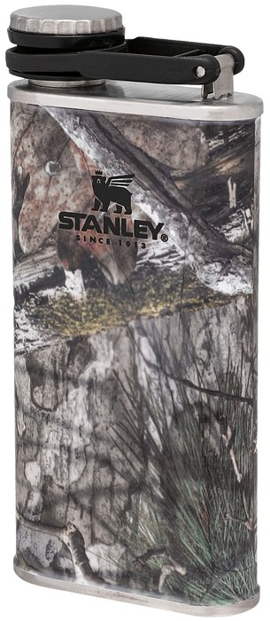 Stanley Classic Flachmann 236 ml – Robuster, Auslaufsicherer Edelstahl für Outdoor-Abenteuer