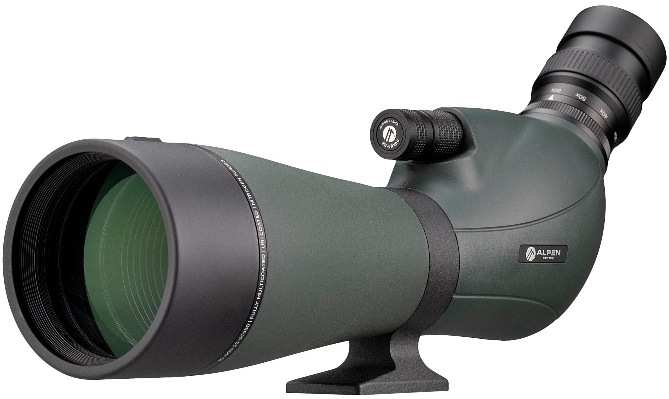Alpen Optics Wings 20-60x80 Spektiv: Wasserdicht, gestochen scharf für Jagd & Natur