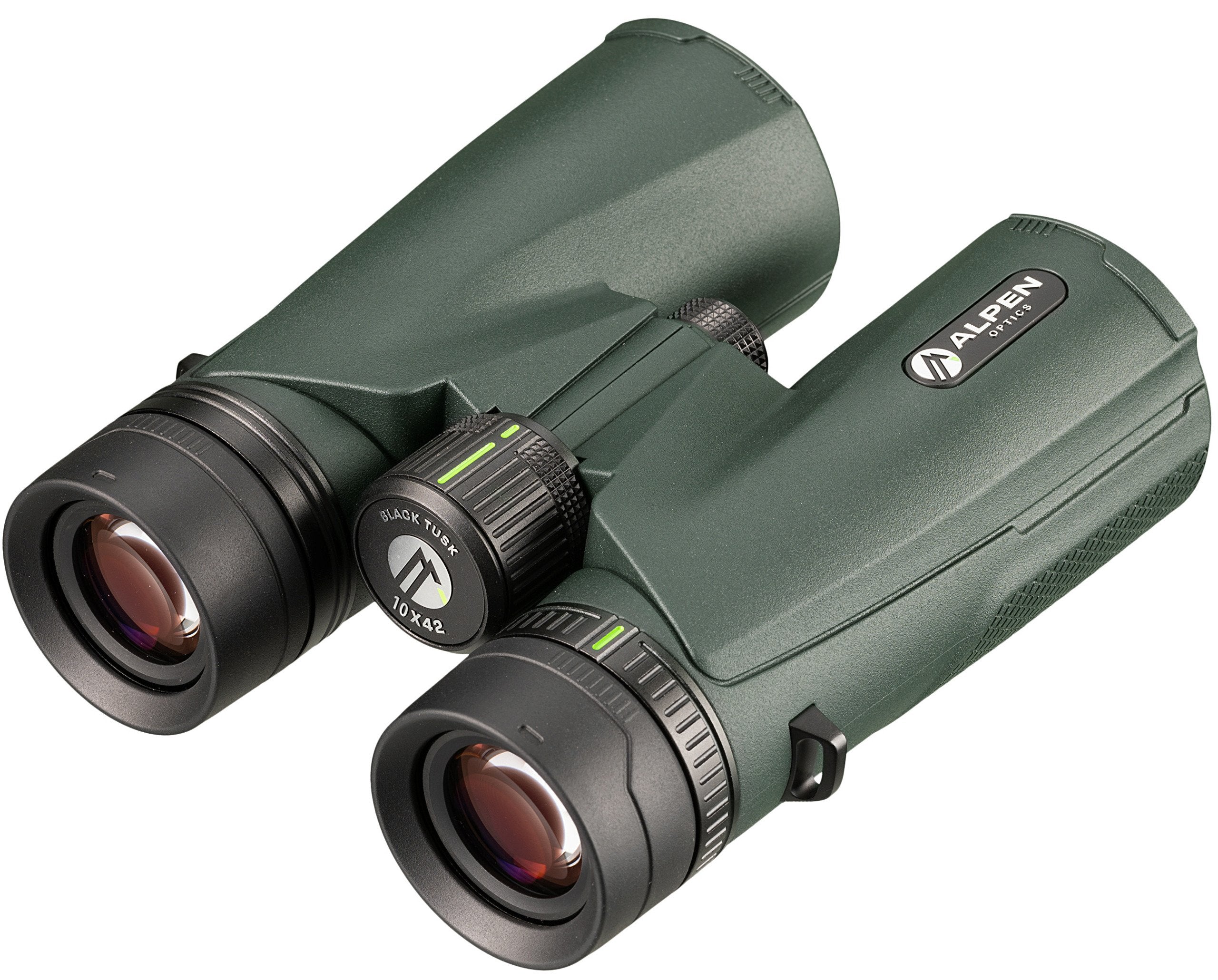 Alpen Optics Black Tusk 10x42 Fernglas: Wasserdicht, ED-Glas, Hohe Lichtdurchlässigkeit