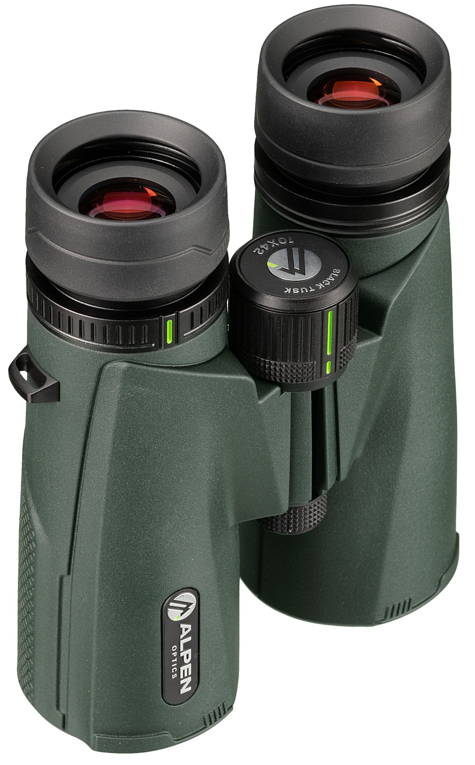 Alpen Optics Black Tusk 10x42 Fernglas: Wasserdicht, ED-Glas, Hohe Lichtdurchlässigkeit