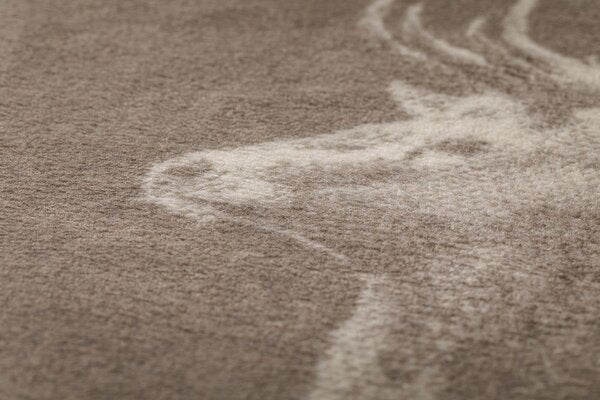 David Fussenegger Savona Hirschkopf Kuscheldecke – Weich, Nachhaltig, 200x150cm