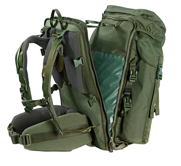 Riserva RV2354 Robuster Jagdrucksack für Bergjagd mit Wildfach & Gewehrhalterung