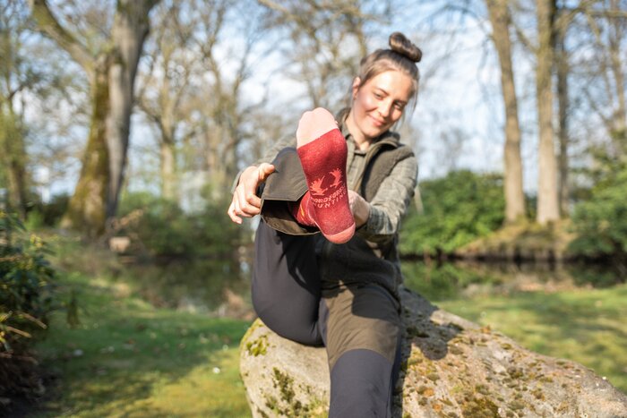 Nordforest Hunting Bequeme Enten-Motiv Socken für Jagd & Freizeit: Farbenfroher Komfort