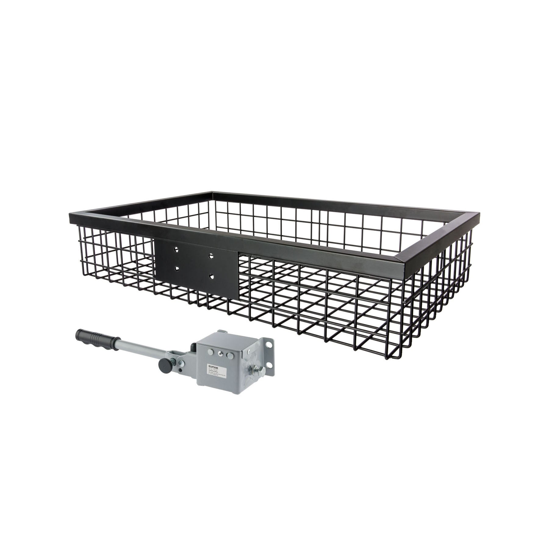 Eurohunt Heckträger 890x580x180 mm beschichtet mit Schnellkupplung für Wild