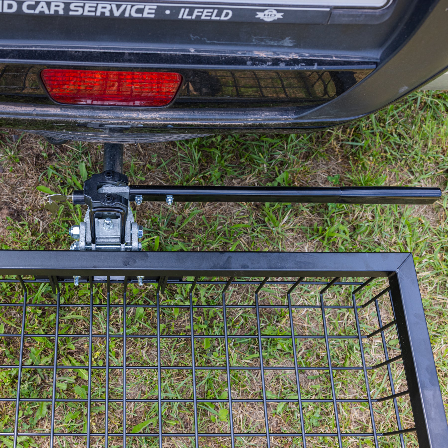 Eurohunt Heckträger 890x580x180mm abklappbar beschichtet für Wild und Kirrgut