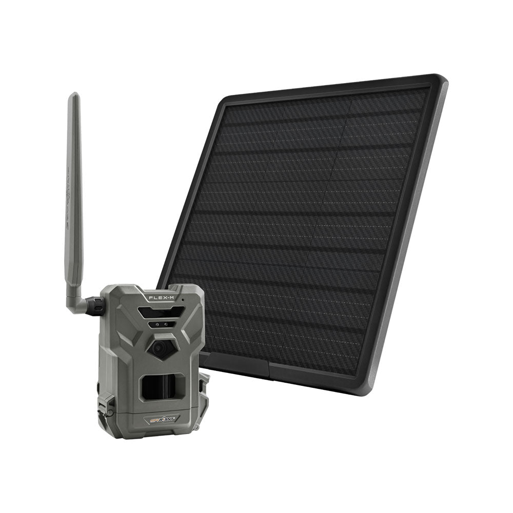 SPYPOINT FLEX-M LTE Wildkamera und SOLAR-22 Powerbank Komplett-Set