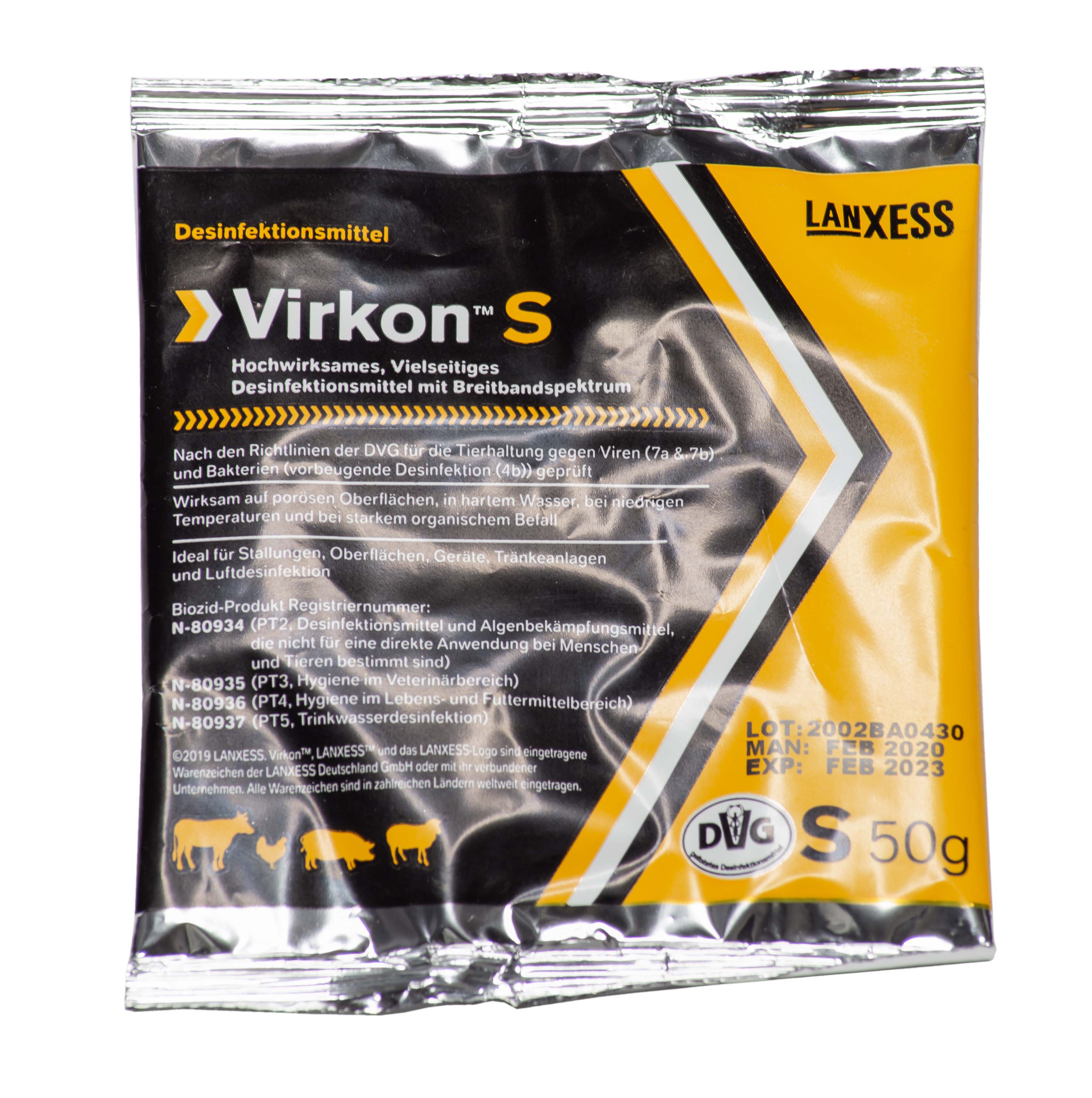 EUROHUNT ASP Desinfektionsset Virkon S zur Reinigung von Jagdausrüstung