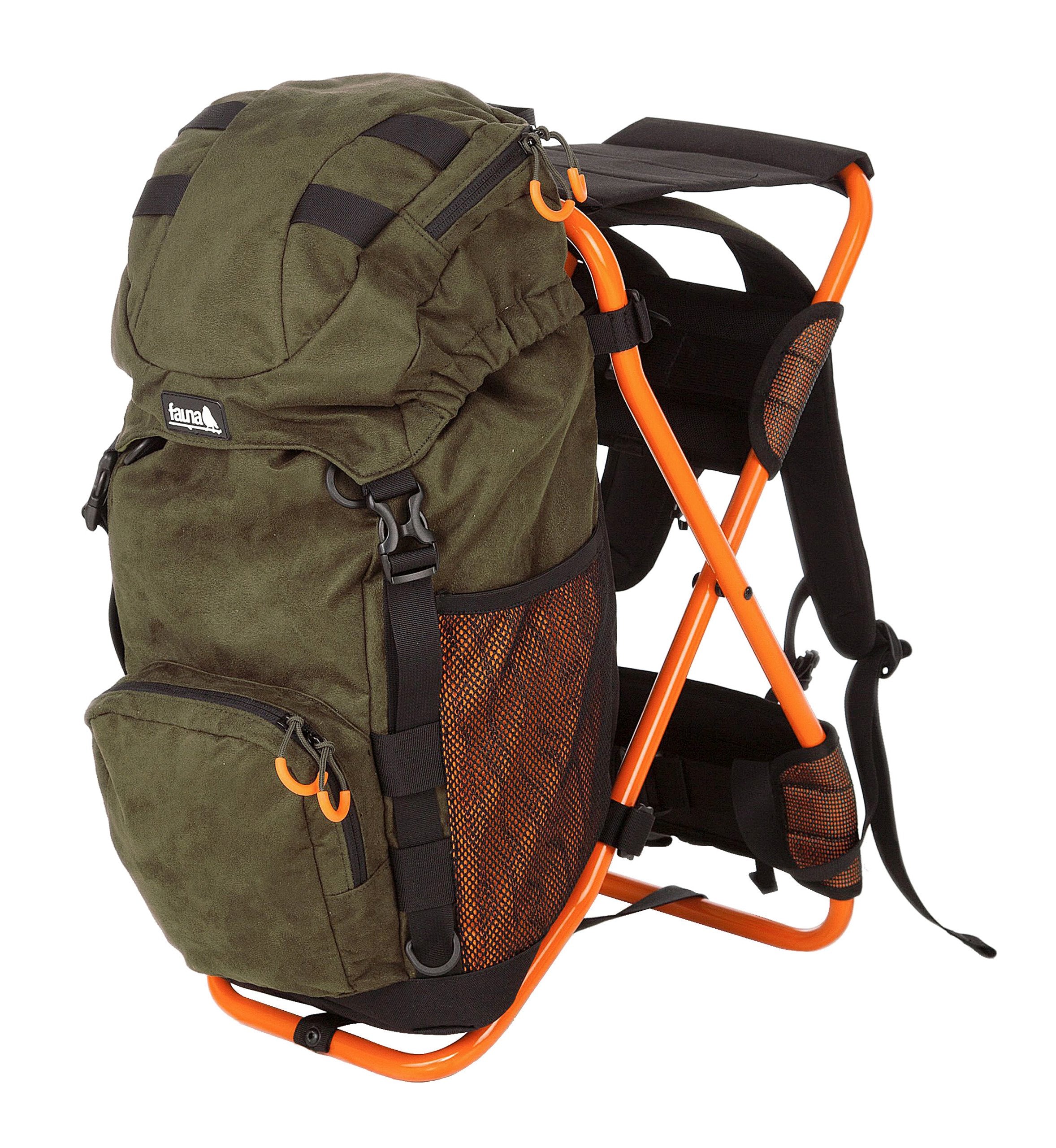 Fauna Vråken Evo 30 Jagd-Sitzrucksack – Ergonomischer, leiser 30L Rucksackstuhl