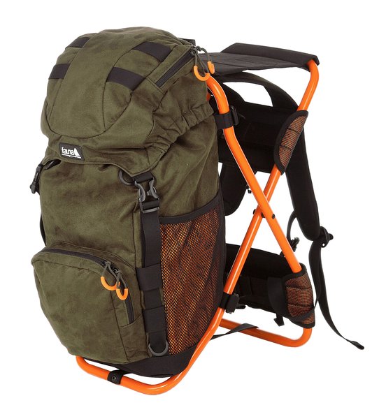 Fauna Vråken Evo 30 Jagd-Sitzrucksack – Ergonomischer, leiser 30L Rucksackstuhl