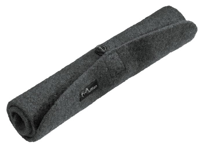 Mufflon Bo Premium Schurwolle Sitzunterlage: Warm, Robust, Faltbar für Outdoor & Jagd