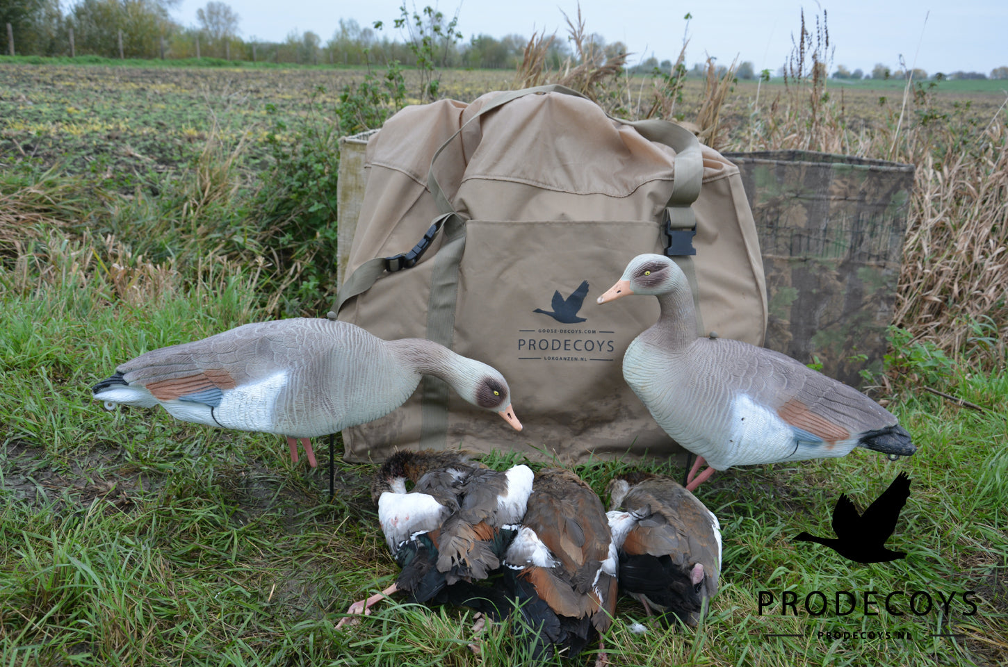Prodecoys 12-Slot Vollkörper Gänselockvogel Tragetasche – Optimaler Schutz für 12 Lockvögel
