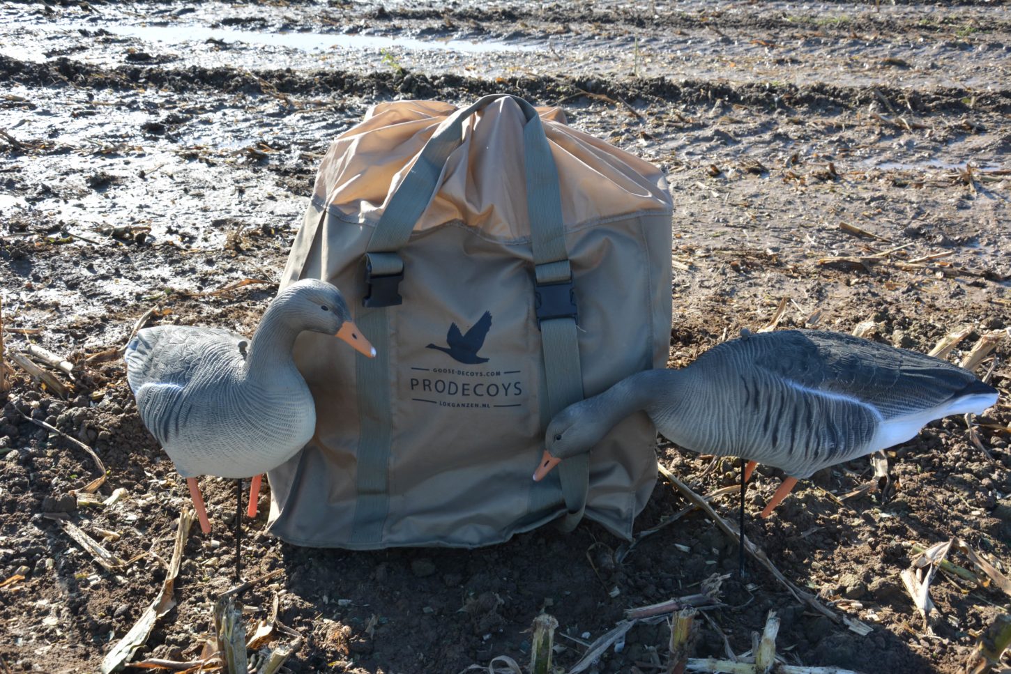 Realistisches Graugans Lockgänse Set – 6 Stück für Erfolgreiche Gänsejagd