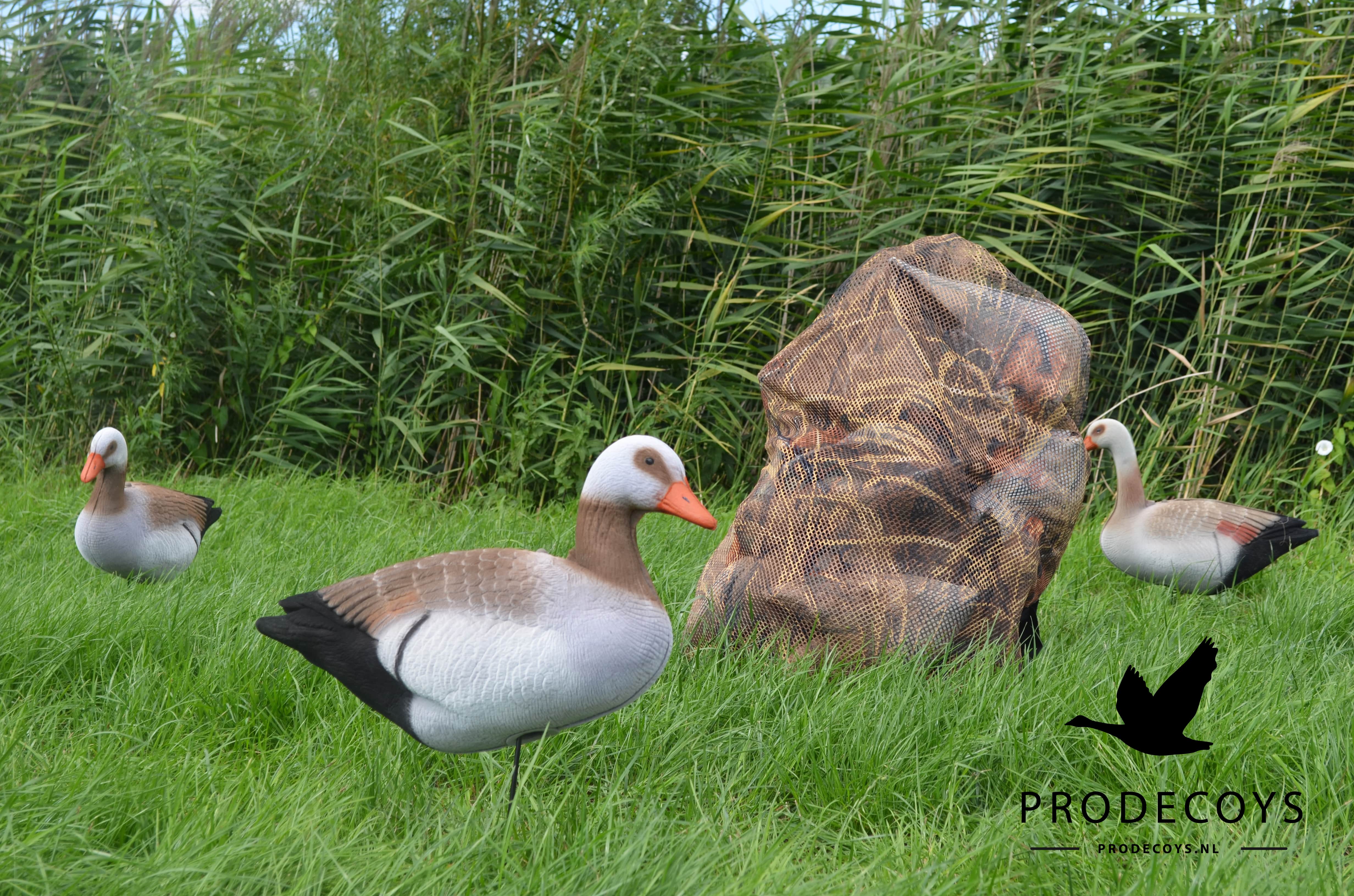 Premium Realistische Nilgans Lockgänse Harvester Pack 12 Stück Faltbar Leicht