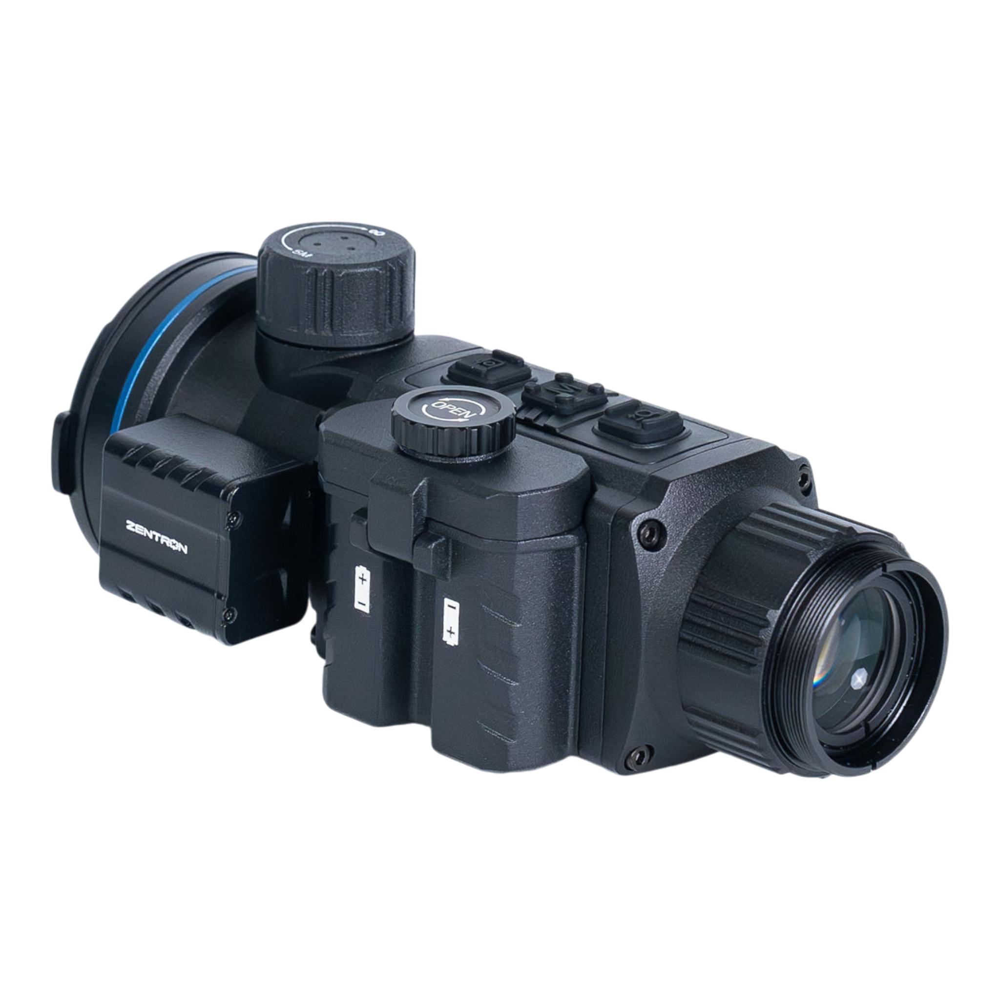 ZENTRON ZEN Q50R Wärmebildgerät Schwarz mit Laser-Entfernungsmesser für Jäger