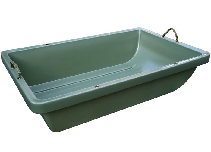 Robuste Allzweck-Wildwanne mit Kufen & 4 Ösen für Jagd & Outdoor