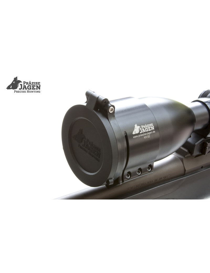 Premium Flip-Cover Groß für Zielfernrohr-Klemmhülsen Ø62+ – Staub & Feuchtigkeit Schutz