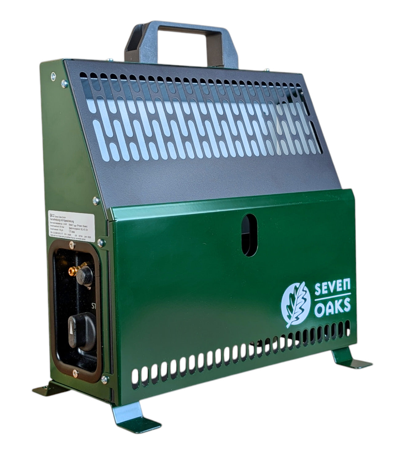 Seven Oaks Outdoor-Heizung Frontblech: Optimaler Hitzeschutz, robuste Stahlkonstruktion, einfache Montage