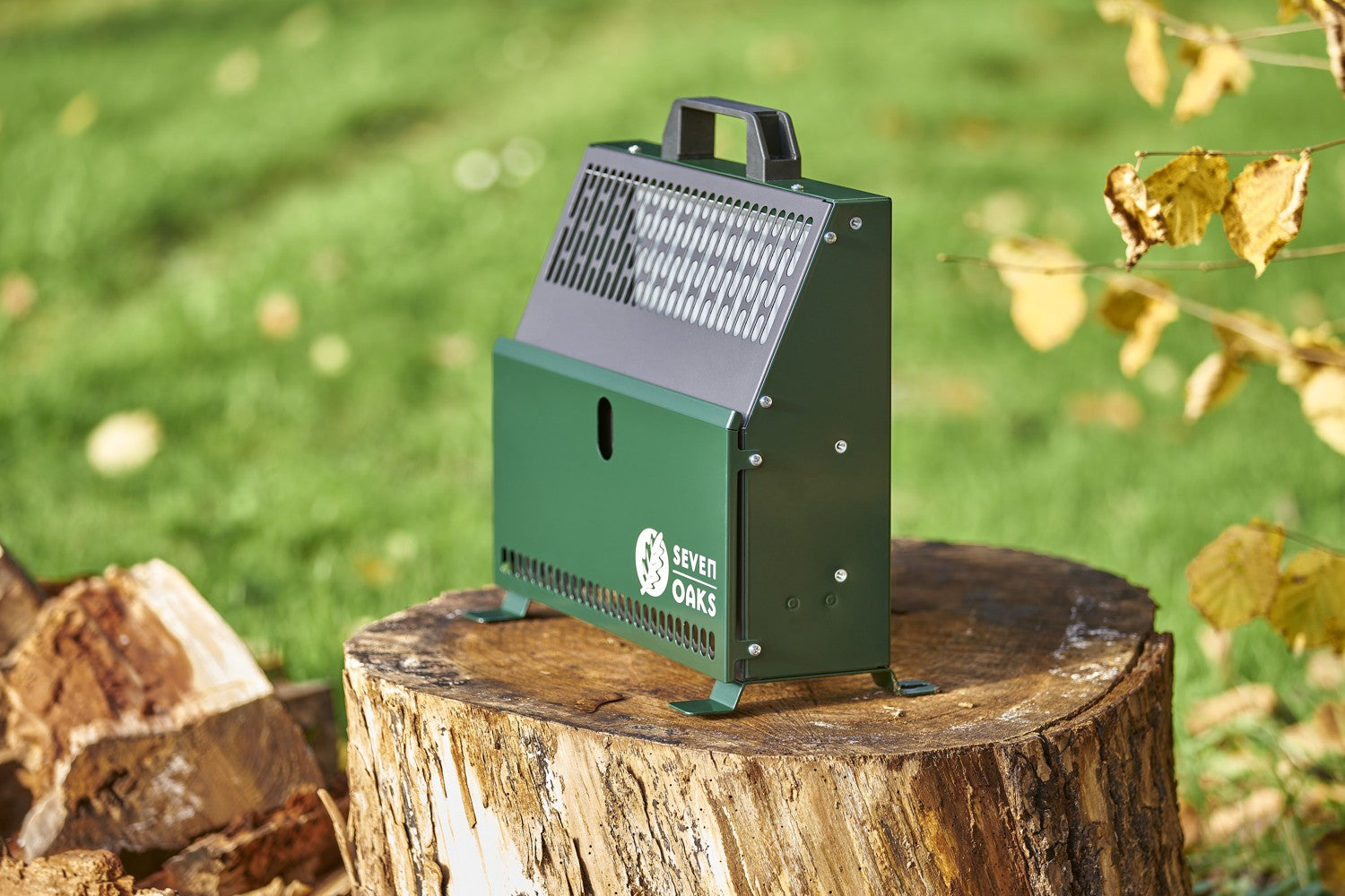 Seven Oaks Outdoor-Heizung Frontblech: Optimaler Hitzeschutz, robuste Stahlkonstruktion, einfache Montage