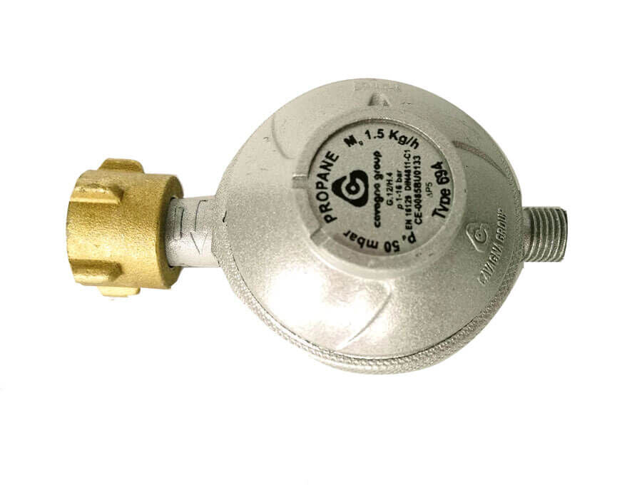 Seven Oaks Gasdruckregler 50 mbar für Kanzelheizung – Sichere Gasversorgung