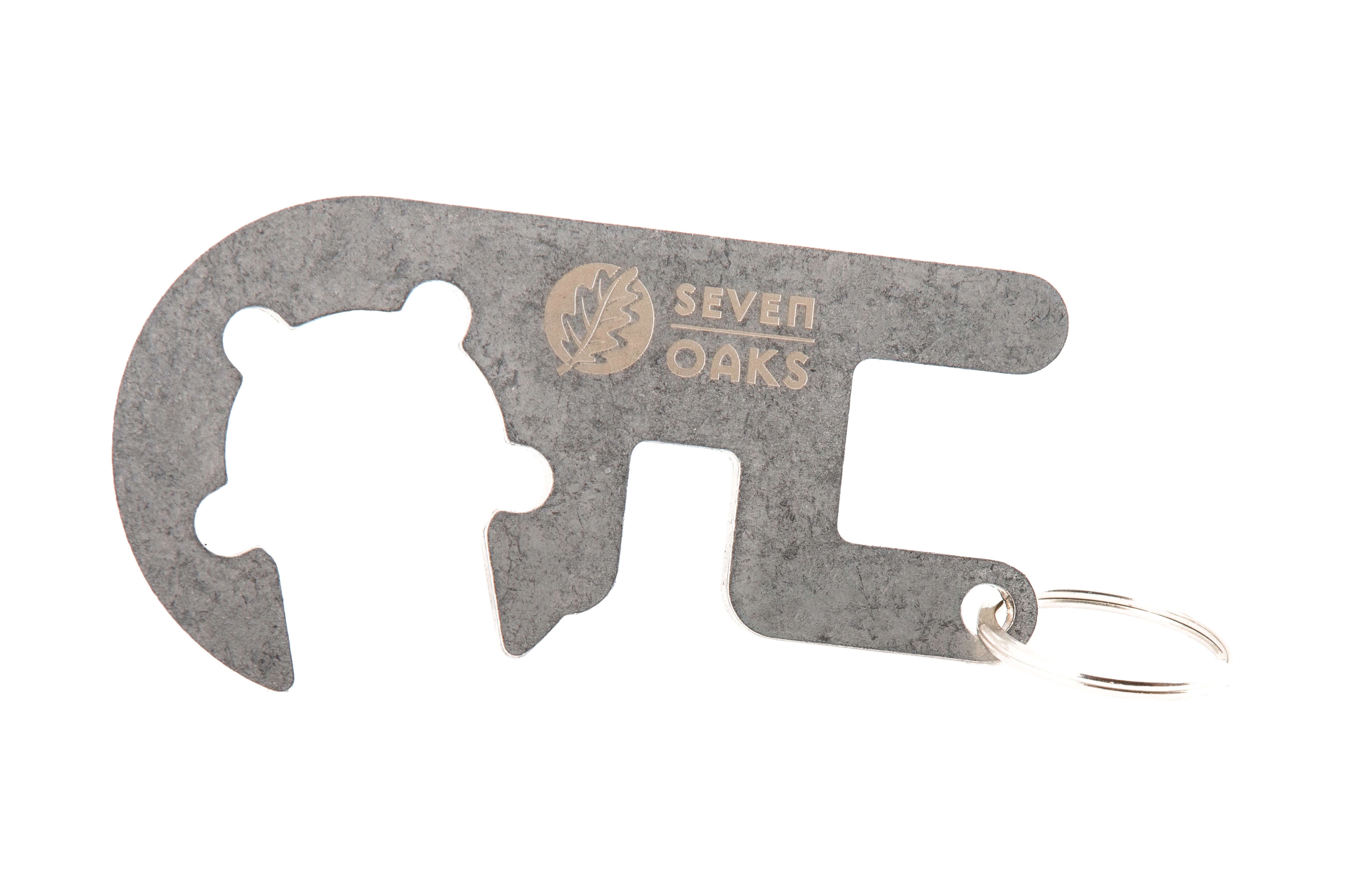 Seven Oaks Kanzelheizung Set: Tragbare Gasheizung mit Halter und 3 Coleman Kartuschen