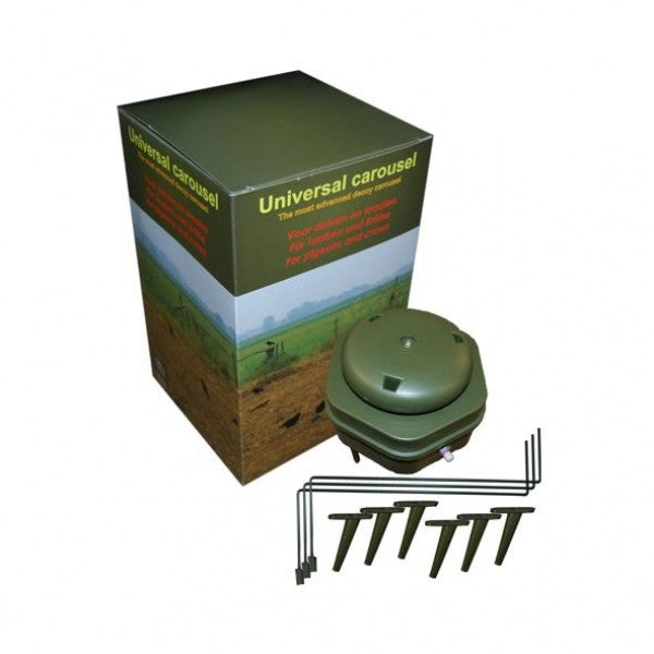 Realistisches Krähen- & Taubenkarussell Lockvogel System für effektive Jagd