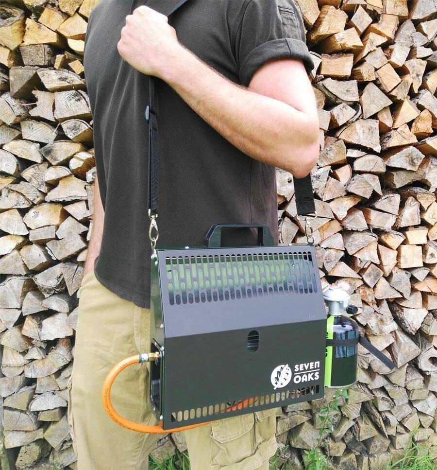 Seven Oaks Kanzelheizung Tragegurt: Robust, Mobil, Universell für Outdoor