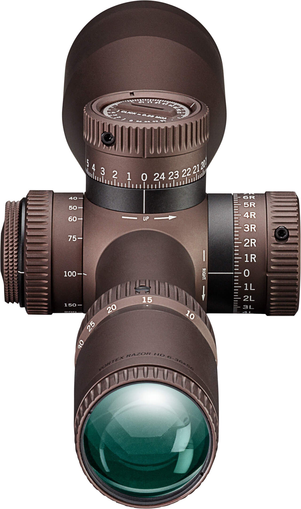 Vortex Razor HD Gen III 6-36x56 FFP MOA Präzisions-Zielfernrohr für Weitschuss