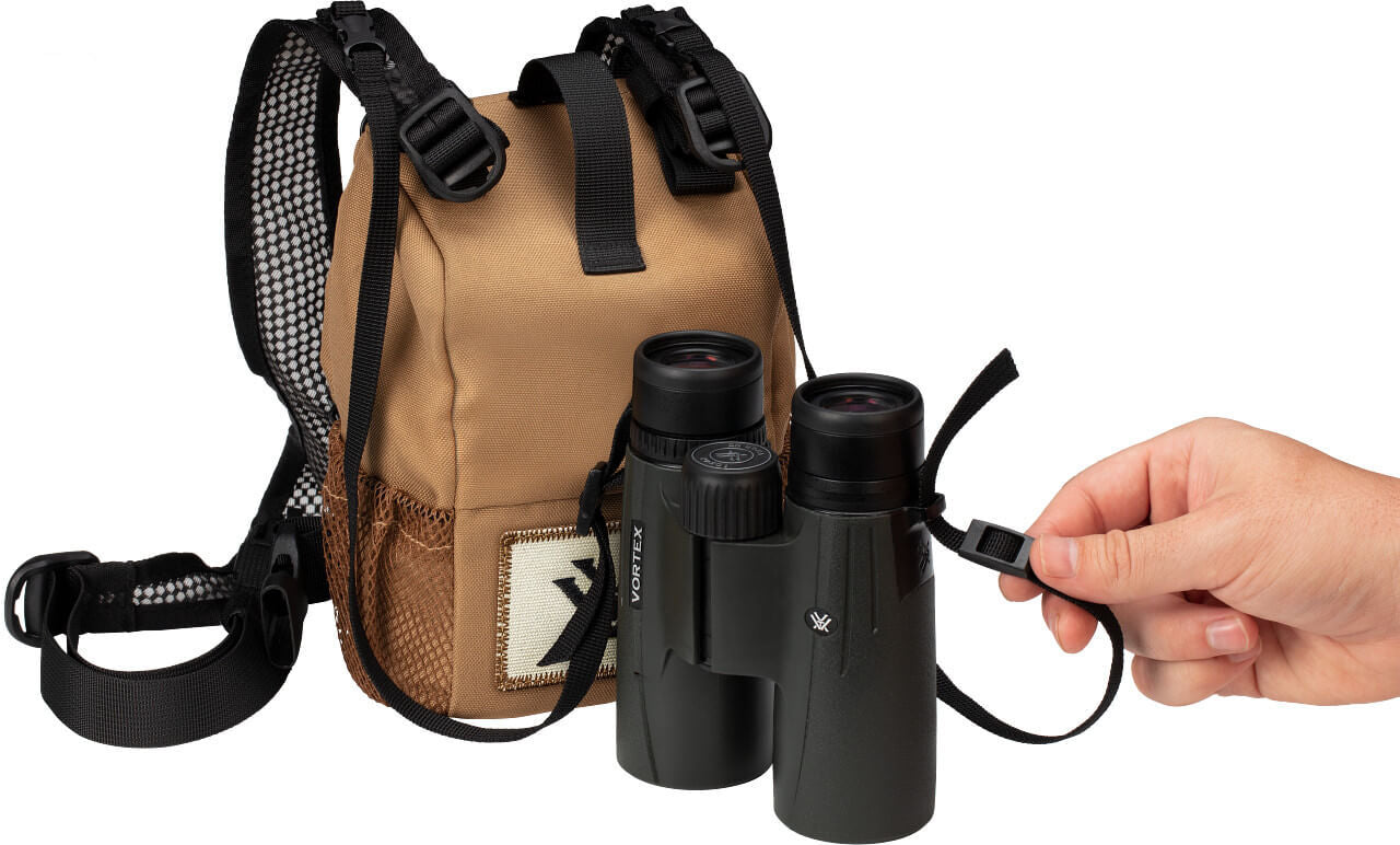 Vortex GlassPak Sport Fernglas-Tragesystem: Sicherer, schneller Zugriff für Outdoor-Abenteuer