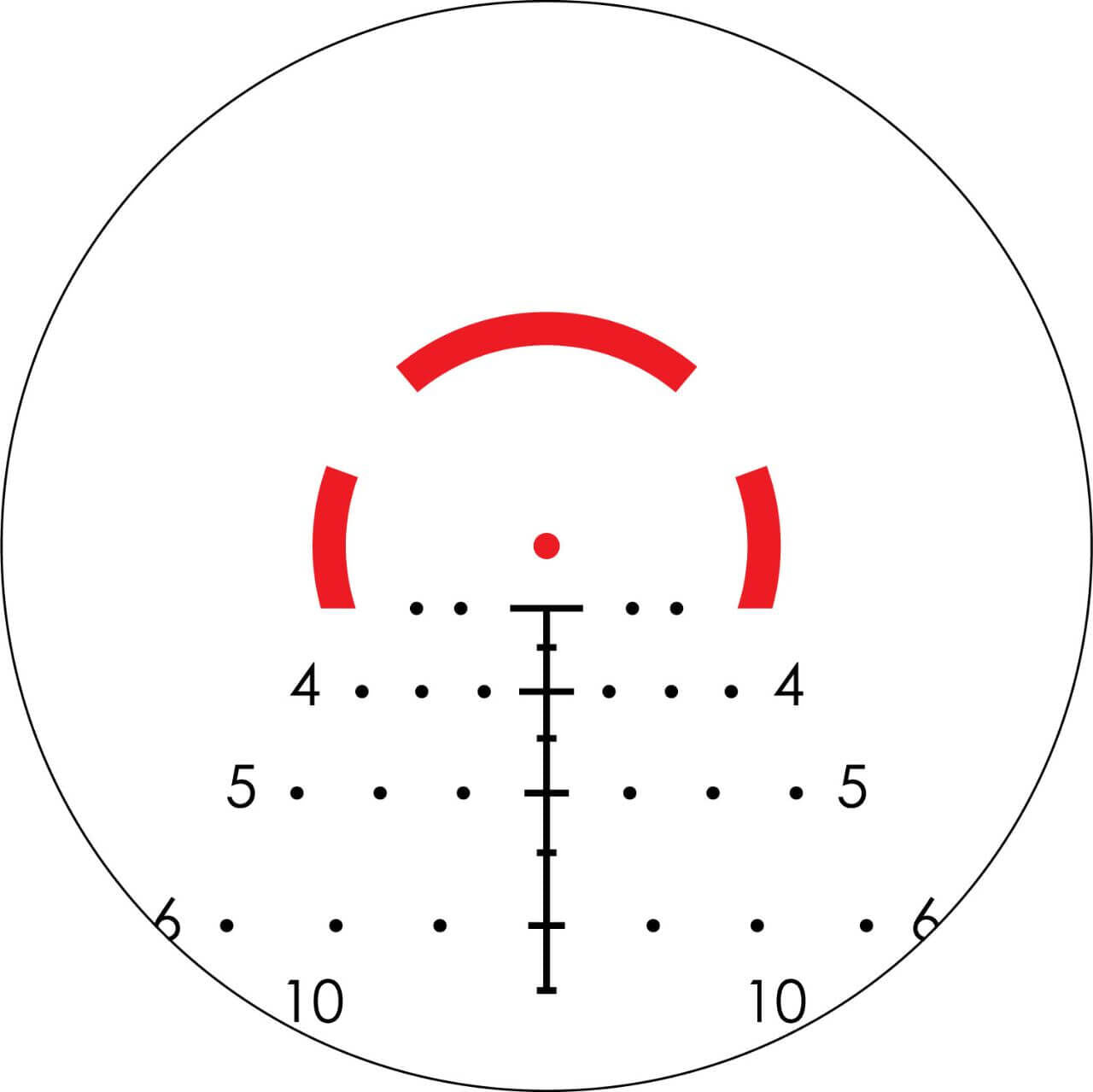 Vortex Strike Eagle 1-8x24 AR-BDC3 Zielfernrohr: Präzise, Robust für AR-Plattform