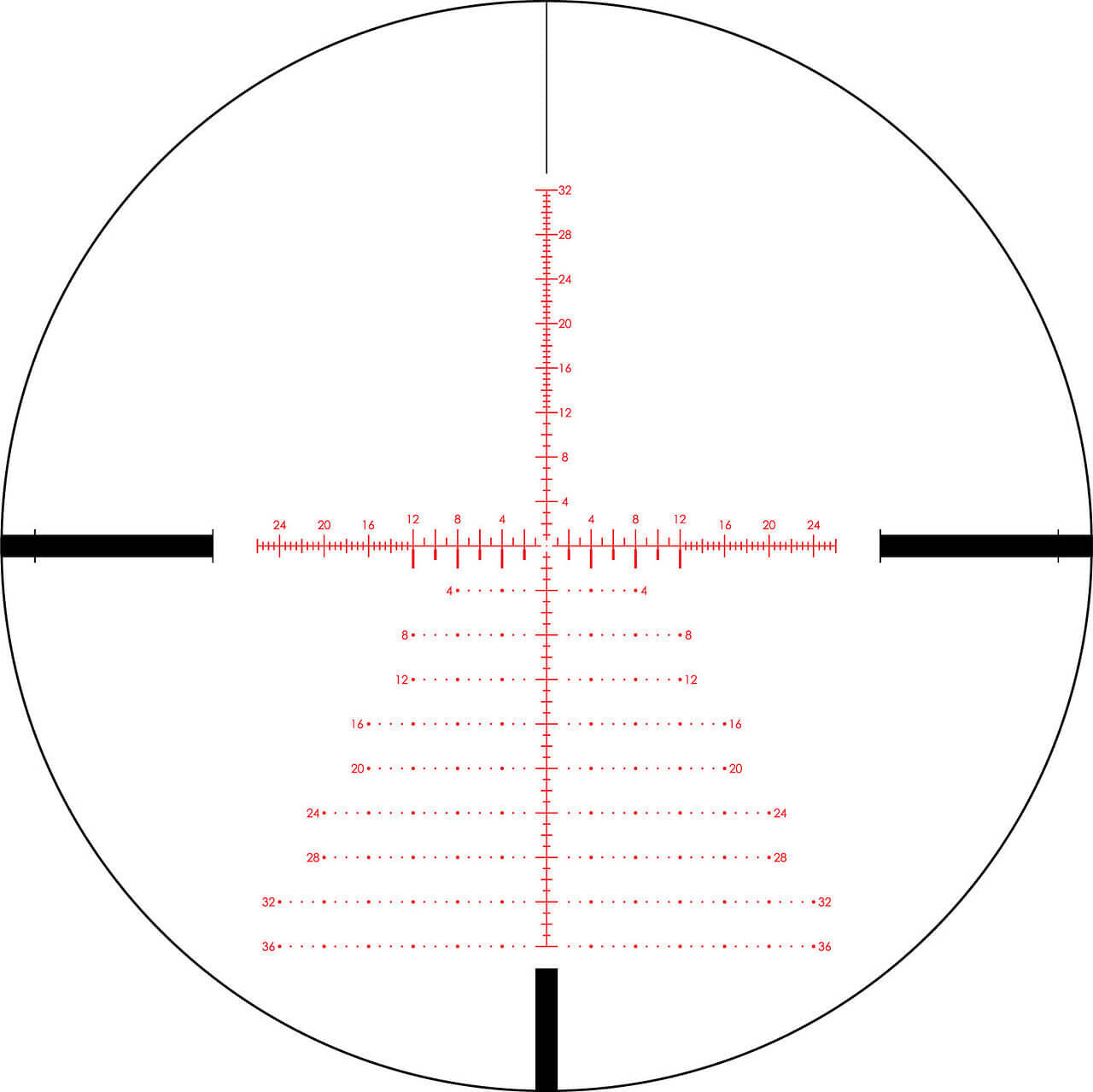 Vortex Strike Eagle 3-18x44 FFP EBR-7C MOA Taktisches Zielfernrohr
