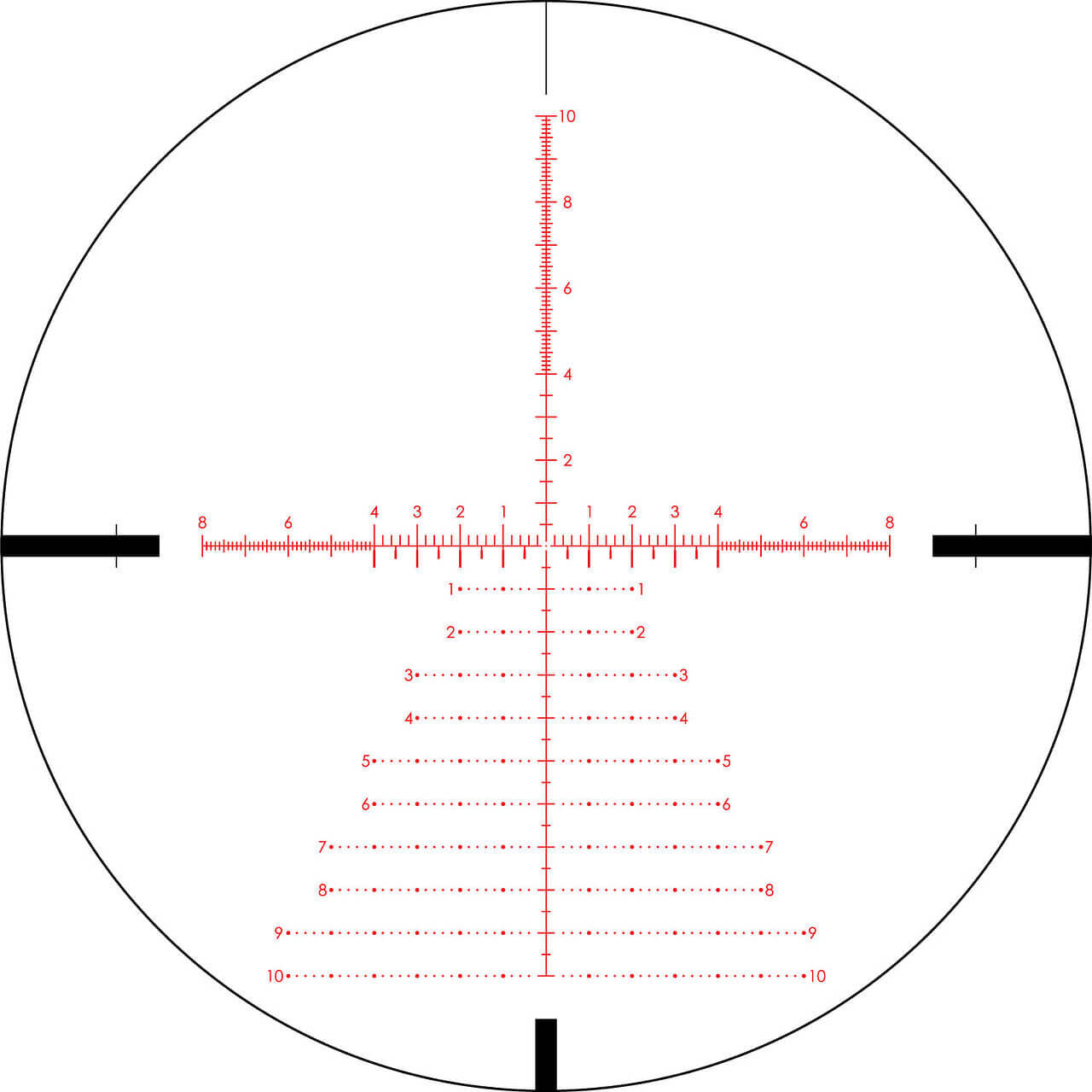 Vortex Strike Eagle 3-18x44 FFP EBR-7C MRAD Zielfernrohr Langstreckenpräzision