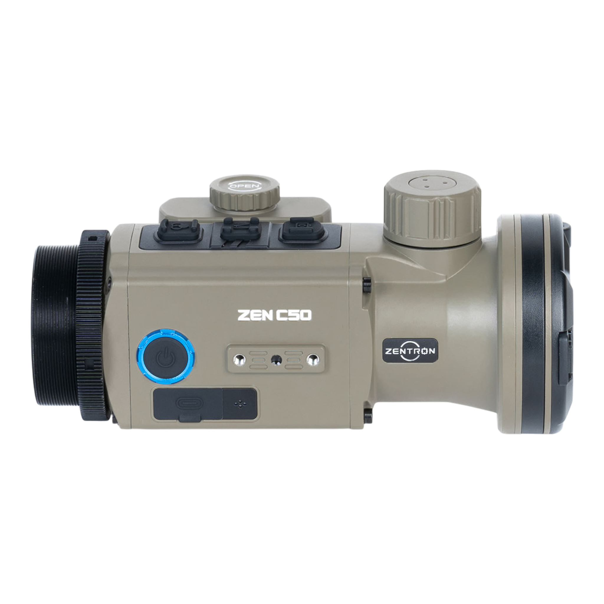 ZENTRON ZEN C50 TAN Wärmebild-Vorsatzgerät für Nachtjagd mit 640x512 Sensor
