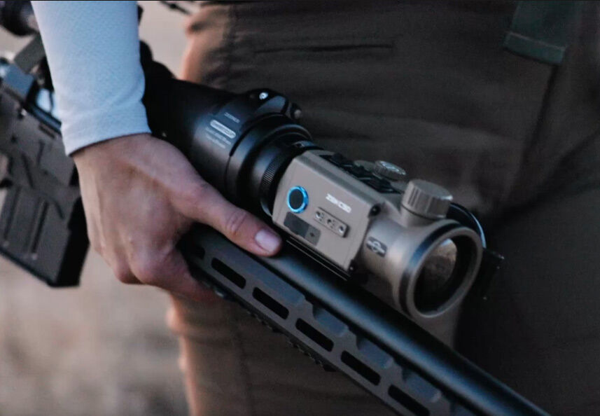 ZENTRON ZEN Q35 Leistungsstarkes Wärmebildgerät für Nachtjagd Wildbeobachtung Revierkontrolle