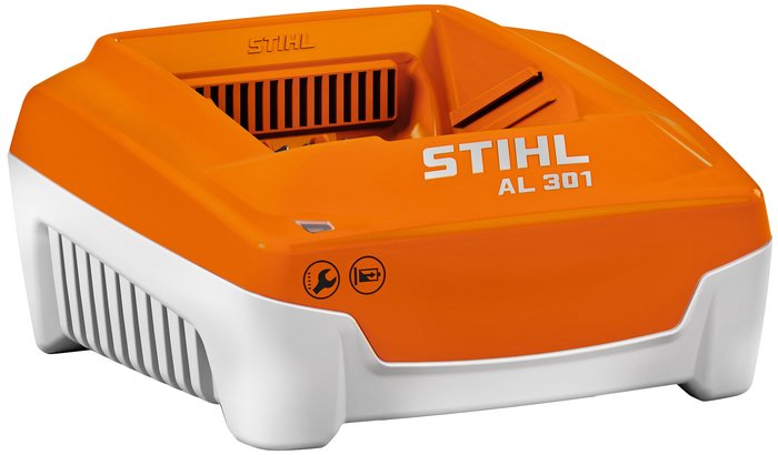 Stihl AL 301 Schnellladegerät: Effizientes 36V Akku-Ladegerät mit aktiver Kühlung