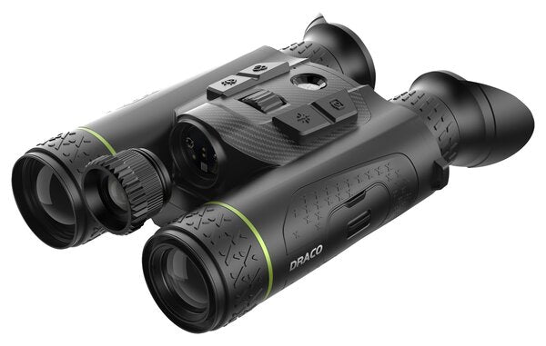 Pixfra Draco D635-4K Multispektral Wärmebildfernglas mit 4K Nachtsicht und Laser-Entfernungsmesser