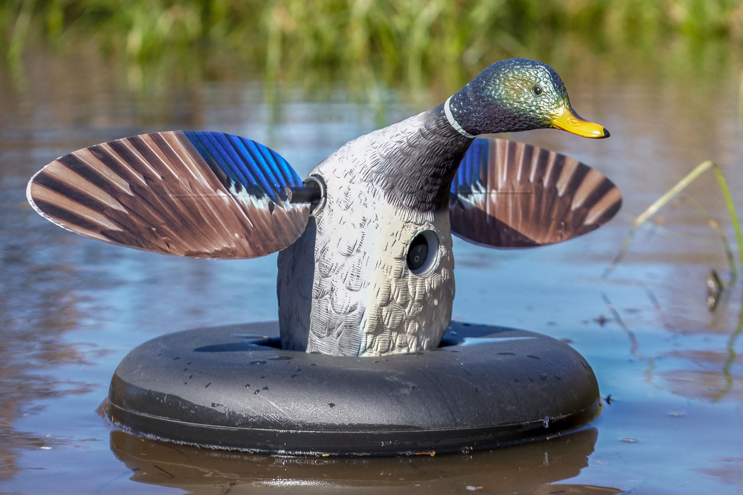 MOJO Elite Series Floater Mallard Schwimmender Entenlockvogel mit Fernbedienung