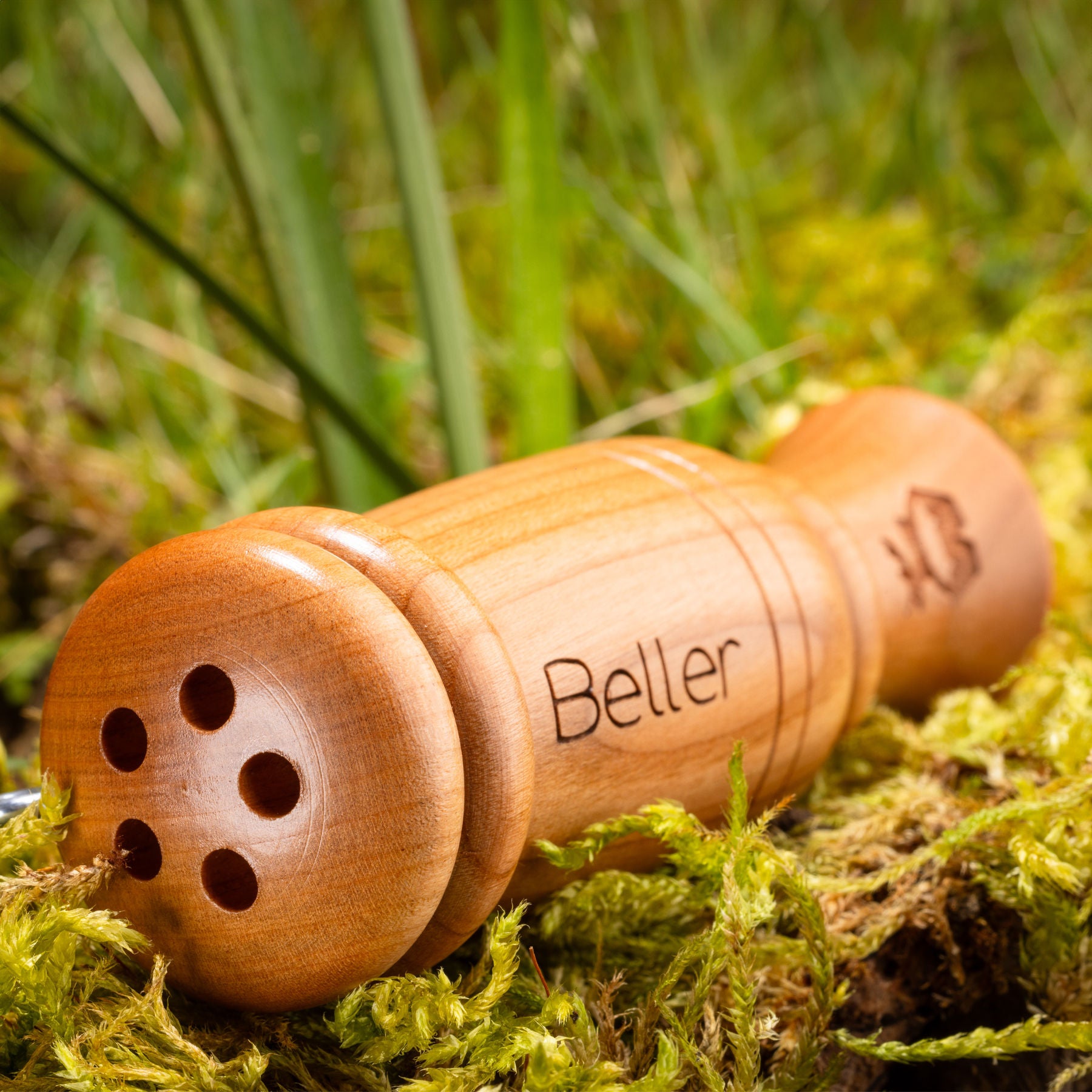 Weisskirchen Universal Fuchsbeller Locker aus Kirschholz für die Fuchsjagd