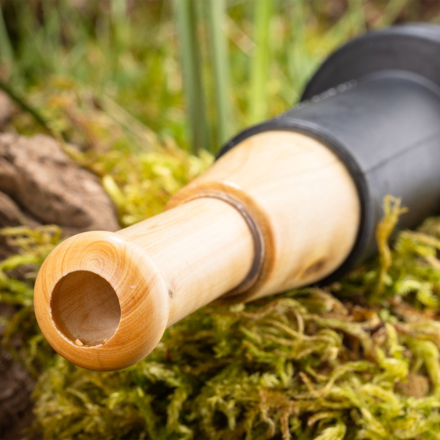 Weisskirchen Entenlocker mit Holz-Klangkörper und Gummibalg für die Entenjagd