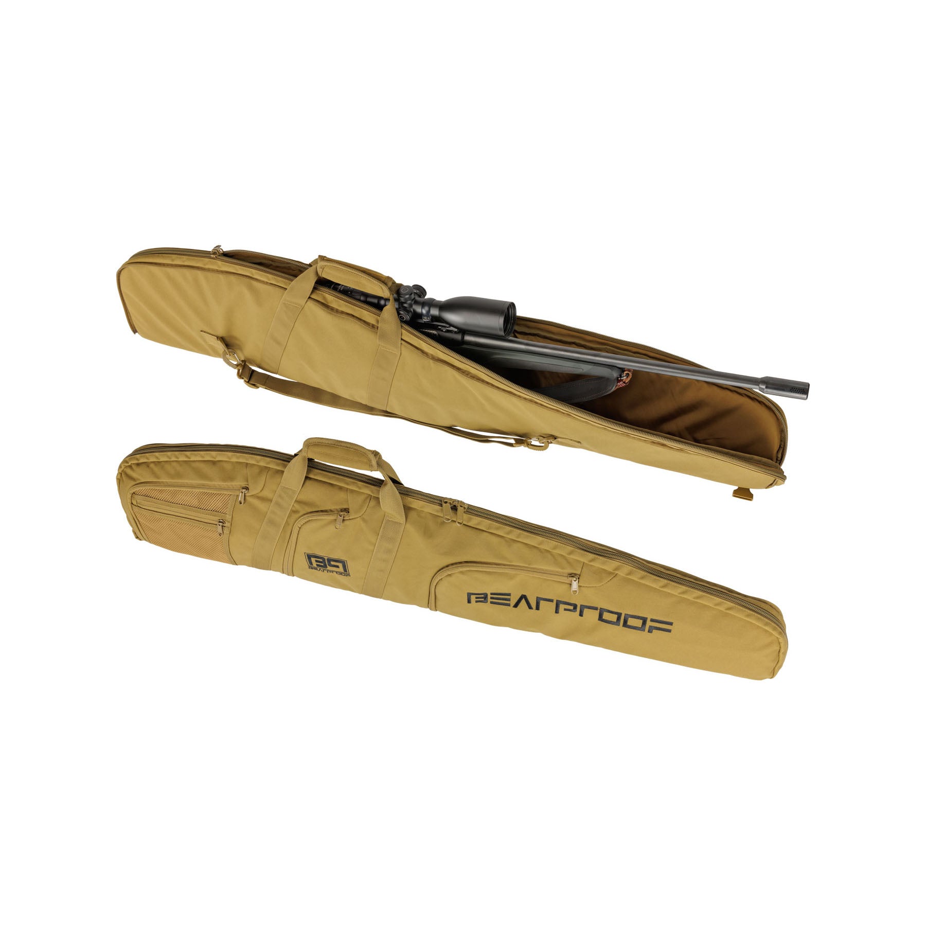 BEARPROOF Double Hunting Futteral: Robustes Doppel-Waffenfutteral aus 1000D Nylon