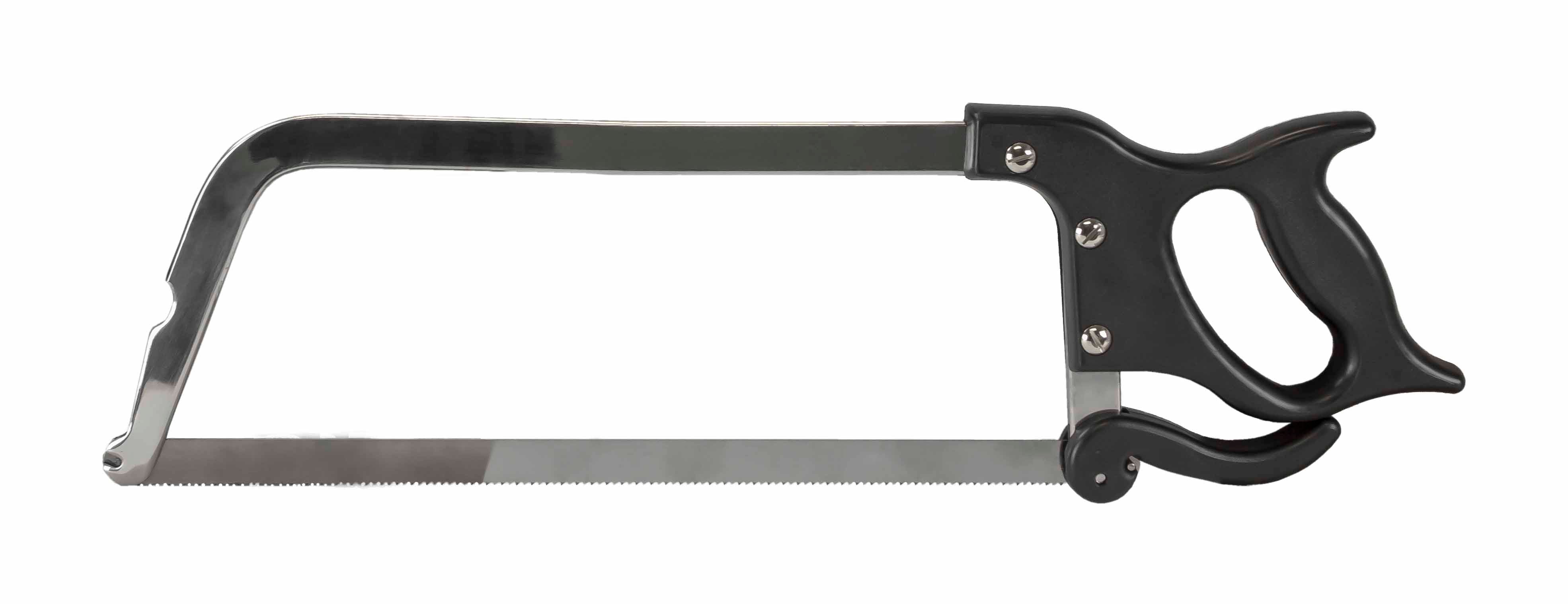 Profi Fleischer-Bogensäge 400 mm mit Schnellspannhebel und ergonomischem Kunststoffgriff