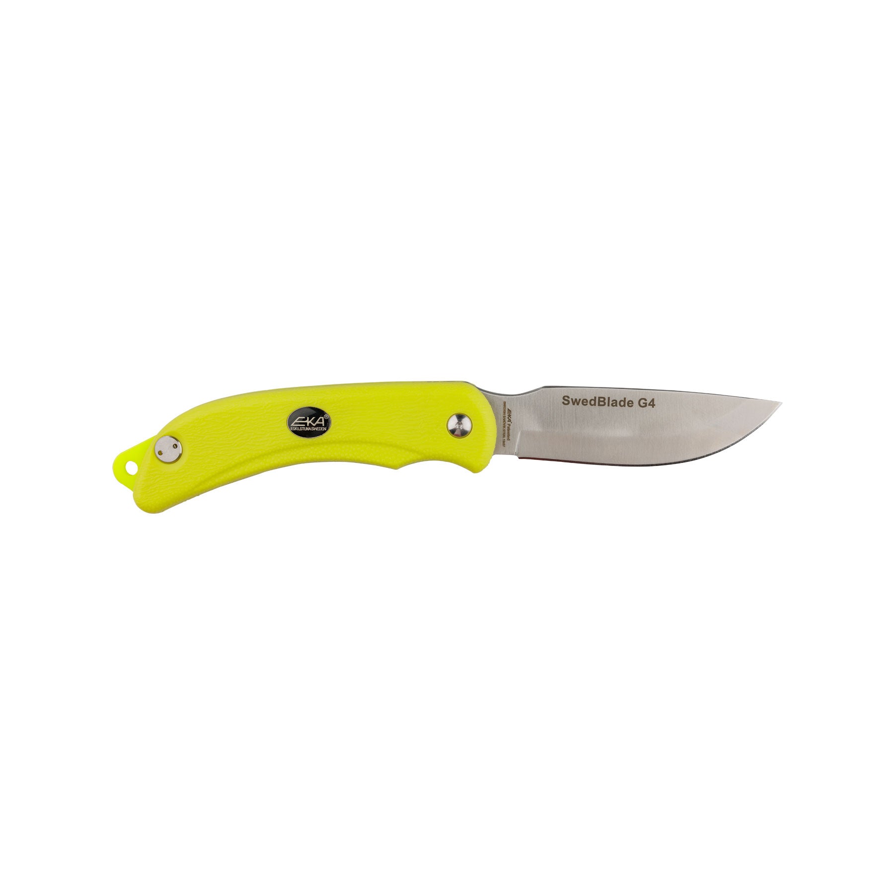 EKA SwedBlade G4 Lime Jagdmesser Sandvik-Stahl Aufbrechklinge Proflex-Griff