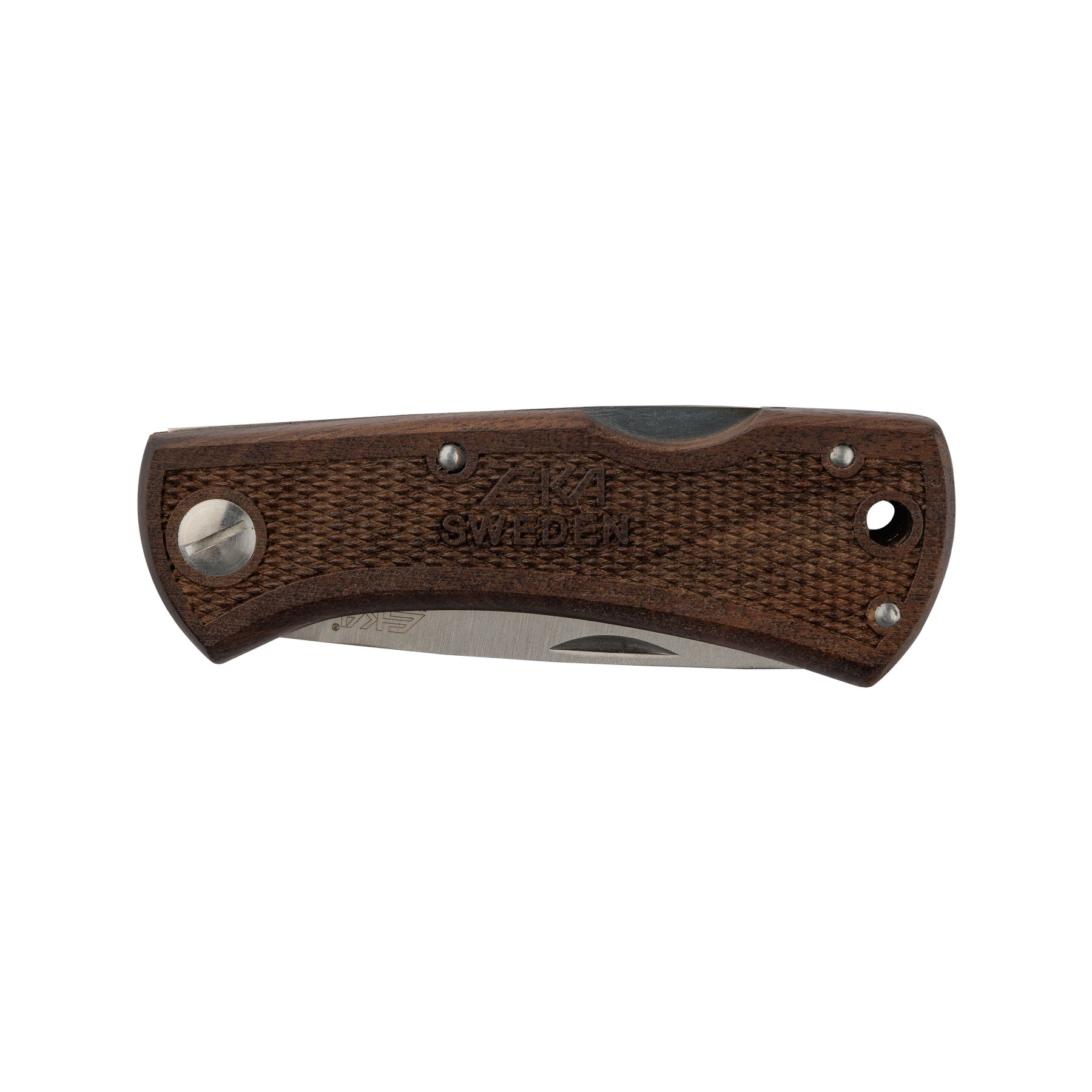 EKA Swede 88 Walnut Klappmesser mit edlem Walnussholz Griff