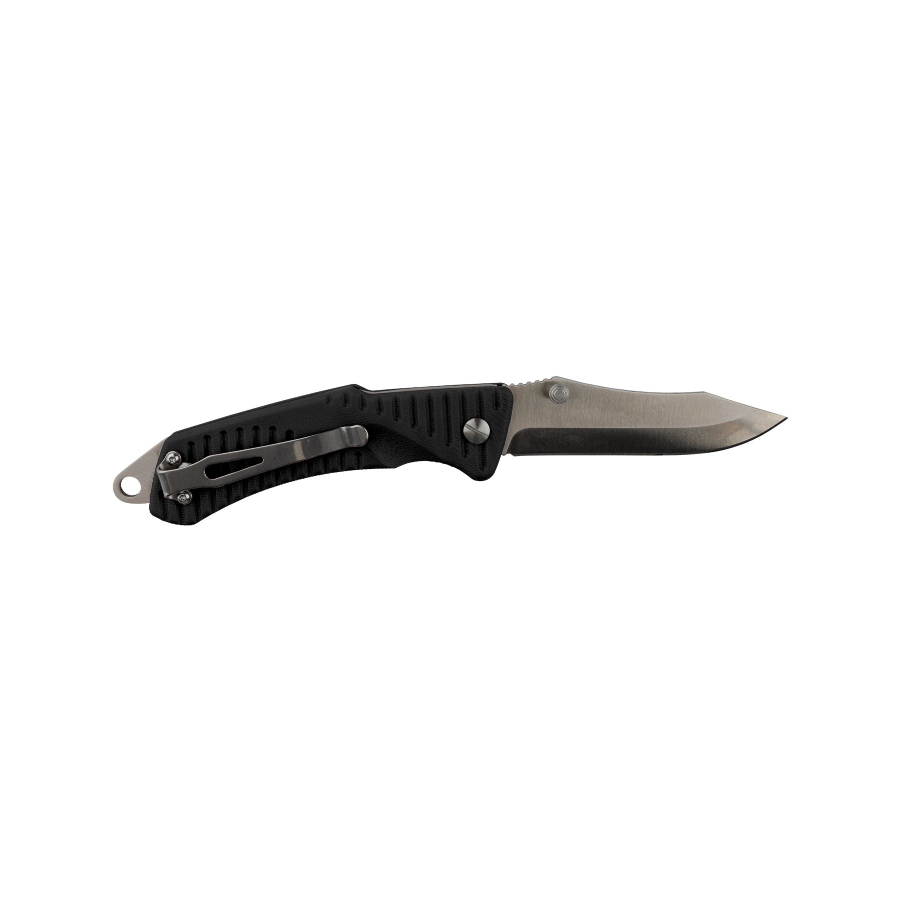 EKA Swede 9 Black Robustes Klappmesser mit G10 Griff und Feuerstein