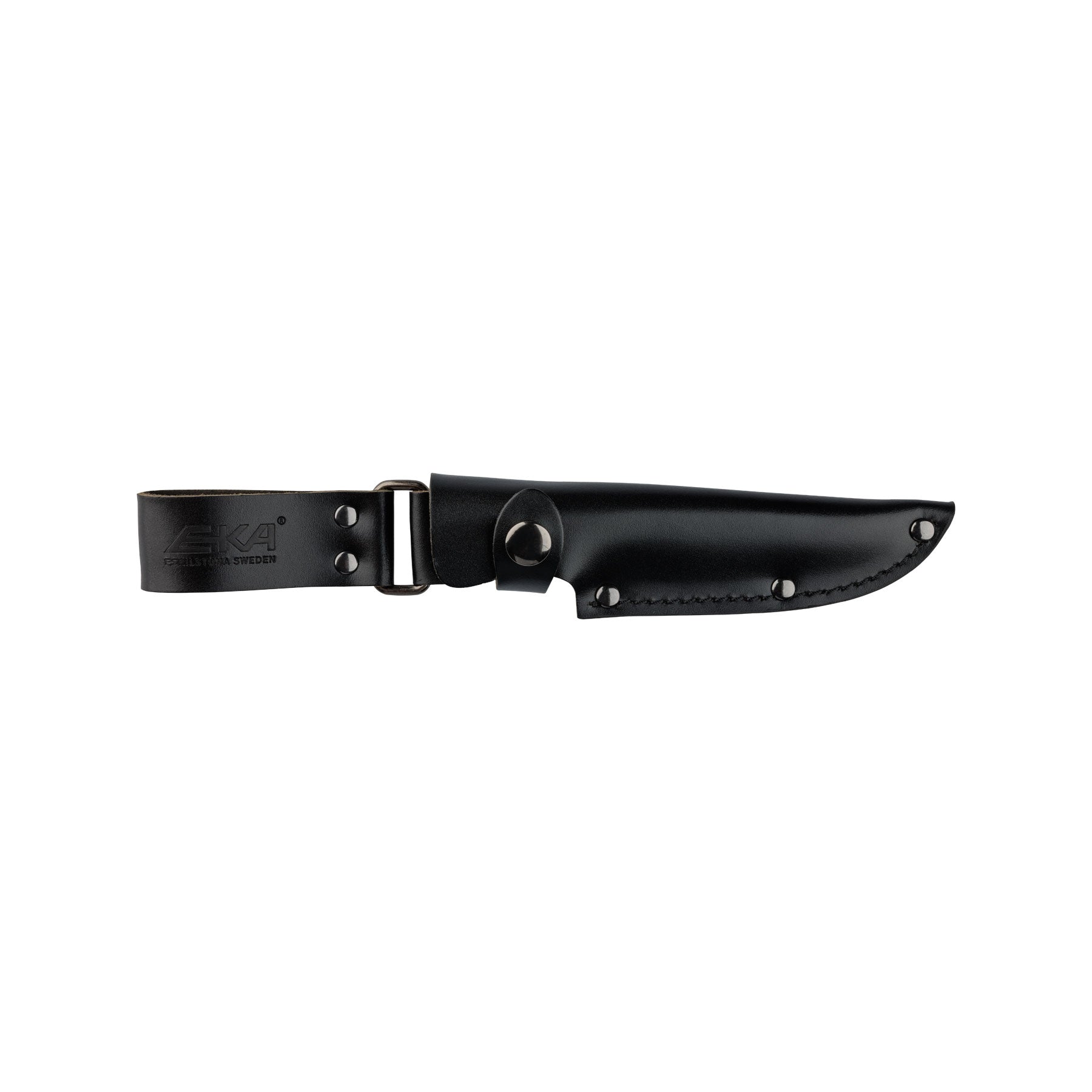 EKA Nordic W12 Black Profi-Jagdmesser mit Lederscheide und Glasbrecher