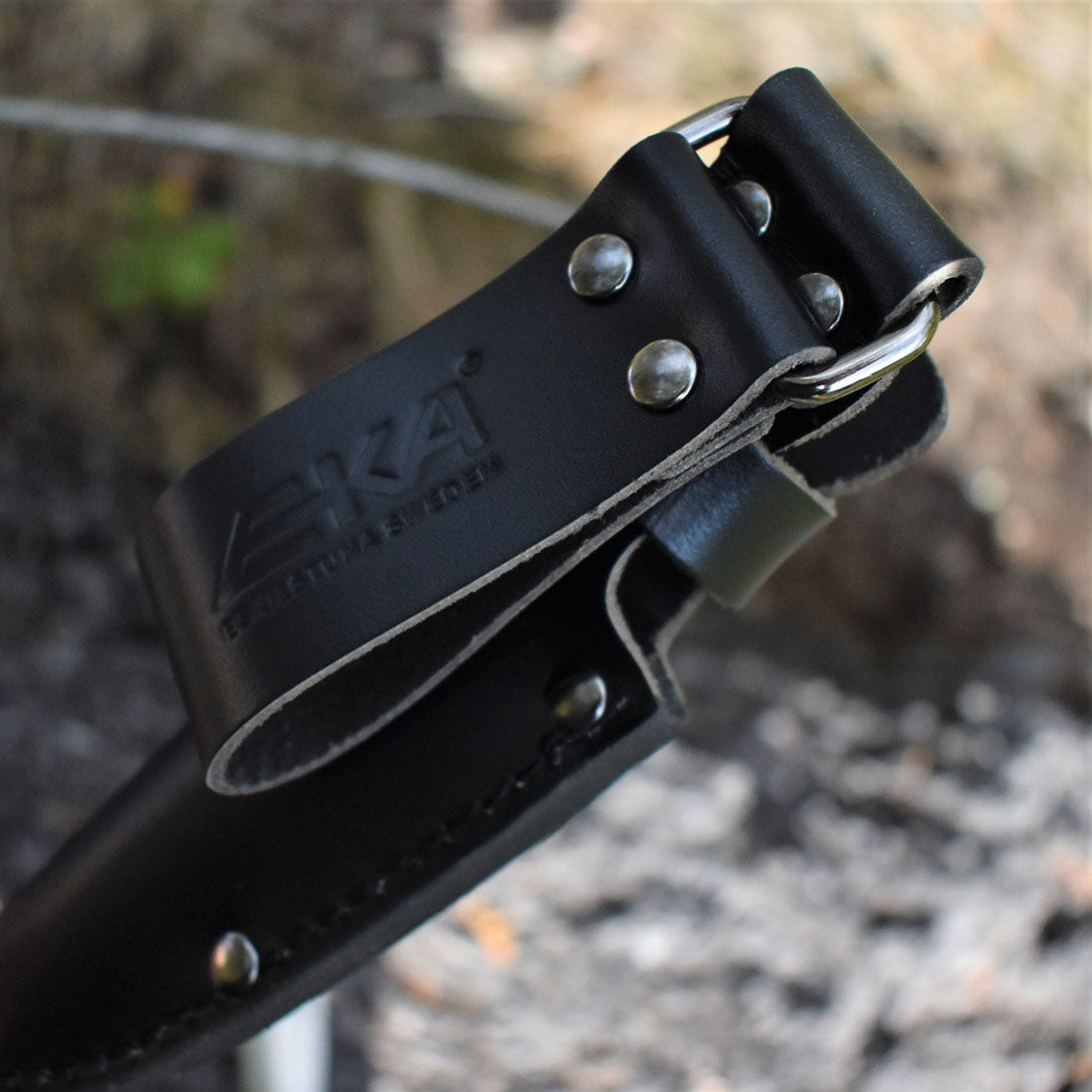 EKA Nordic W12 Orange Robustes Survival- und Jagdmesser mit Vollerl-Klinge