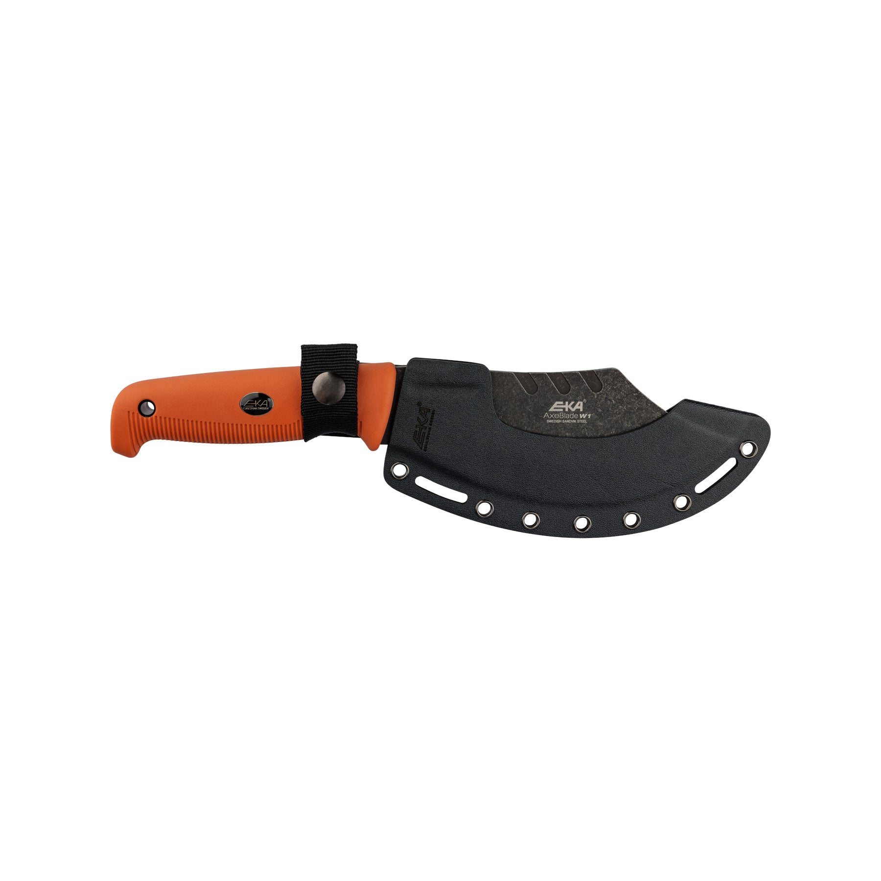 EKA AxeBlade W1 Orange Mehrzweckbeil für Jagd und Outdoor Abenteuer